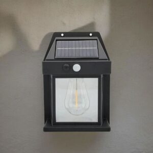 rechargeable solar outdoor wall light – waterproof led solar powered motion sensor lamp for garden, home & street lighting in pakistan