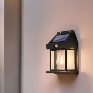 rechargeable solar outdoor wall light – waterproof led solar powered motion sensor lamp for garden, home & street lighting in pakistan