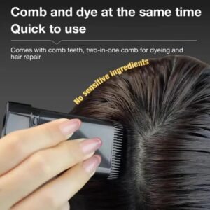 hair comb dye – instant black hair solution for grey hair | easy & mess free (pakistan)