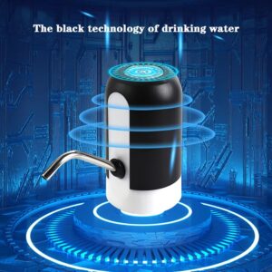 usb rechargeable automatic water bottle pump – electric water dispenser with one touch operation for easy water access