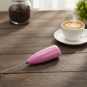 Coffee Beater & Milk Frother – Mini Handheld Egg Whisk, Drink Mixer & Foamer for Kitchen Use | Practical Cooking Tool (Random Color)