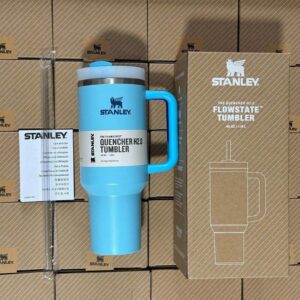 Stanley Quencher Stainless Steel Tumbler 40oz with Handle & Straw | Vacuum Insulated