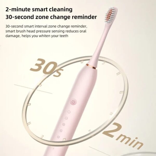 Electric Rechargeable Toothbrush – Deep Clean & Healthy Smile - Image 2